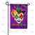 Colorful Jester Double Sided Garden Flag