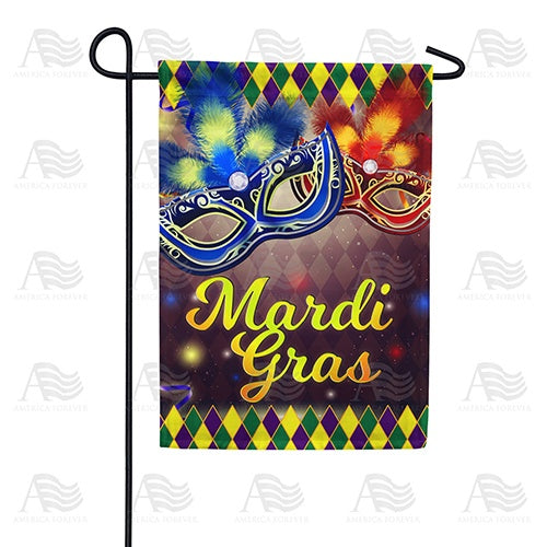 Party In New Orleans! Double Sided Garden Flag