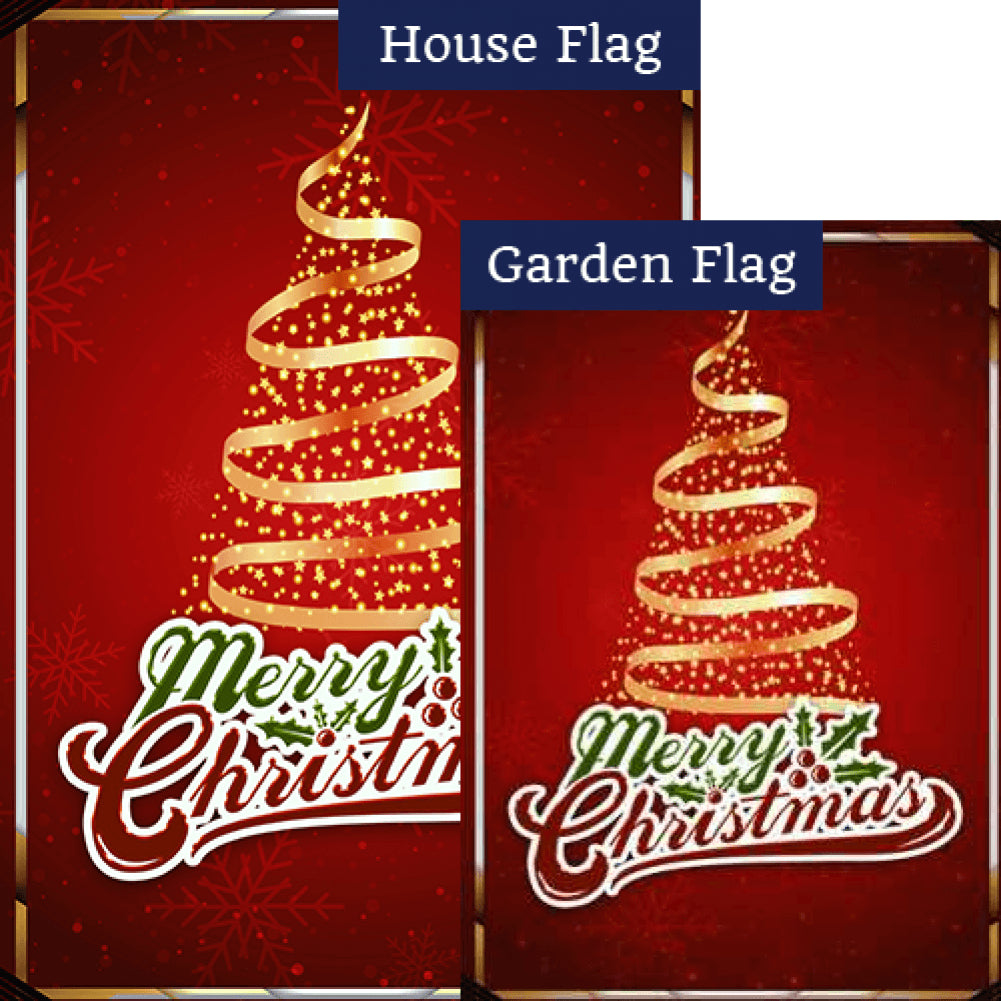 Have A Magical Christmas Double Sided Flags Set (2 Pieces)