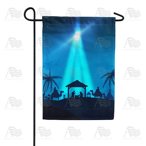All Is Calm, All Is Bright Double Sided Garden Flag