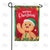 Waving Gingerbread Man Double Sided Garden Flag