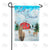All Points To Winter Double Sided Garden Flag