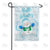 Snowman Snow Angel Double Sided Garden Flag