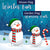 Snowman Fun Double Sided Flags Set (2 Pieces)