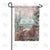 Horses Winter Greeting Double Sided Garden Flag