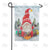 Santa Gnome Double Sided Garden Flag