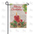 Merry Christmas Candles Double Sided Garden Flag
