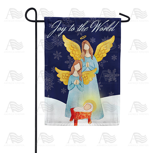 Hear The Angel Sing Double Sided Garden Flag
