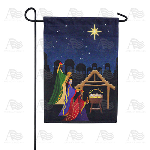 Three Kings Of Orient Double Sided Garden Flag