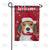 Santa Beagle Double Sided Garden Flag