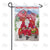 Country Santa Double Sided Garden Flag