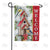 Winter Bird Welcome Double Sided Garden Flag