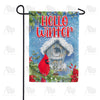 Hello Winter Double Sided Garden Flag