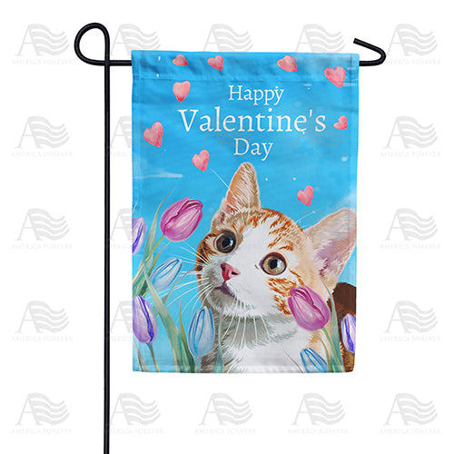 Valentine Calico Double Sided Garden Flag