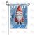 Snow Loving Gnome Double Sided Garden Flag