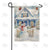 Snowman Greeter Double Sided Garden Flag