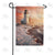 Winter Lighthouse Double Sided Garden Flag