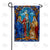 Stained Glass Royalty Double Sided Garden Flag