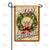 Christmas Angel Wreath Double Sided Garden Flag