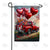 Vintage Valentine's Delivery Double Sided Garden Flag