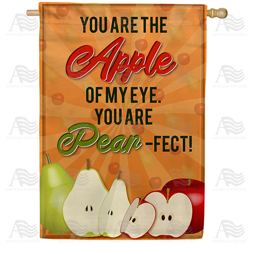 Apples & Pears Double Sided House Flag