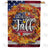Patriotic Fall Welcome Double Sided House Flag