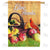 Give Thanks Cardinal Double Sided House Flag