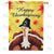 Pilgrim Turkey Thanksgiving Double Sided House Flag