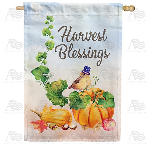 Small Blessings Double Sided House Flag