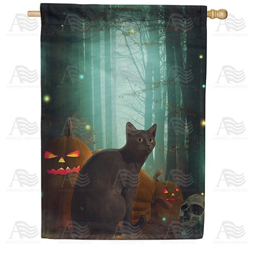 Mystical Forest Double Sided House Flag