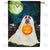 No Tricks, Just Treats! Double Sided House Flag