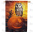 Happy "Owl"oween! Double Sided House Flag