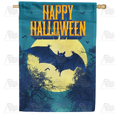 Dracula Takes Flight Double Sided House Flag