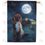The Light Of The Harvest Moon Double Sided House Flag