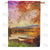 End Of Perfect Fall Day Double Sided House Flag