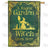Garden Witch Double Sided House Flag