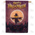 Eerie Pumpkin Patch Double Sided House Flag