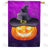 Jack O Lantern Double Sided House Flag