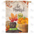 Fall Faces Double Sided House Flag