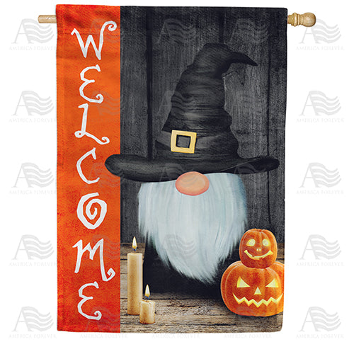 Warlock Gnome Double Sided House Flag