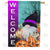 Gnome On Haunted Trail Double Sided House Flag
