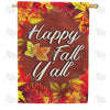 Southern Fall Welcome Double Sided House Flag