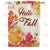 Fall's Colorful Leaves Double Sided House Flag