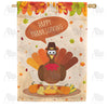 Time To Gobble Up! Double Sided House Flag