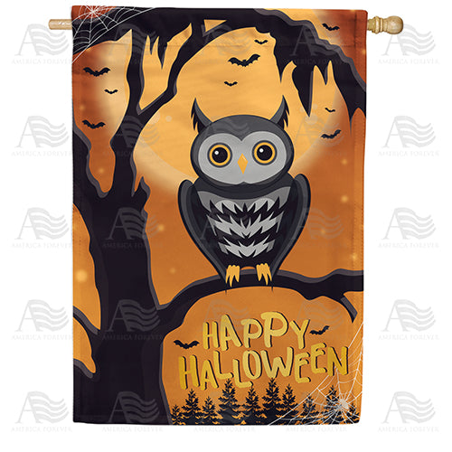 Who's Ready For Halloween? Double Sided House Flag