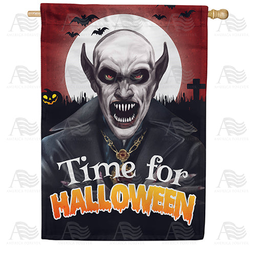 Vampire's Favorite Holiday Double Sided House Flag