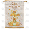 I Live For Jesus Double Sided House Flag