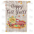 Fall Y'all Red Truck Double Sided House Flag