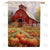 American Pumpkin Farm Double Sided House Flag