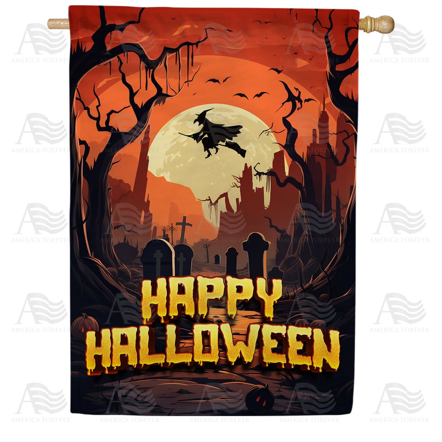 Fright Night Flight Double Sided House Flag